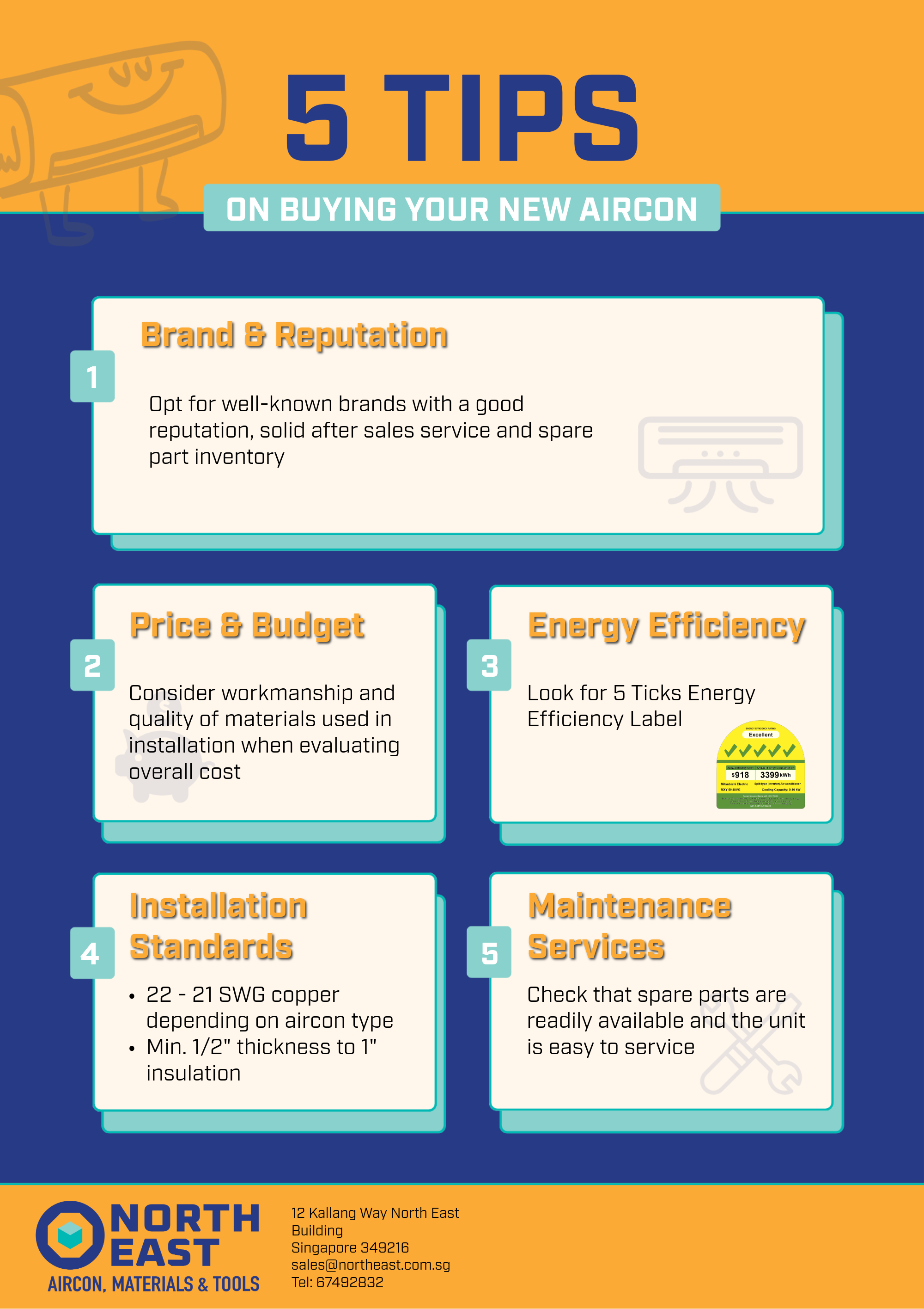5 Tips on Buying Your New Aircon