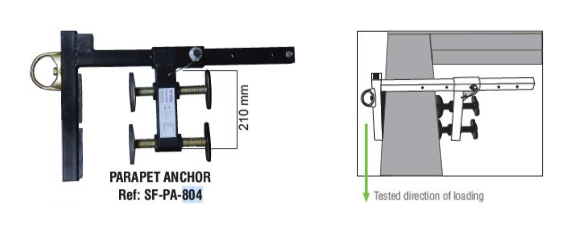 Parapet Anchor Details